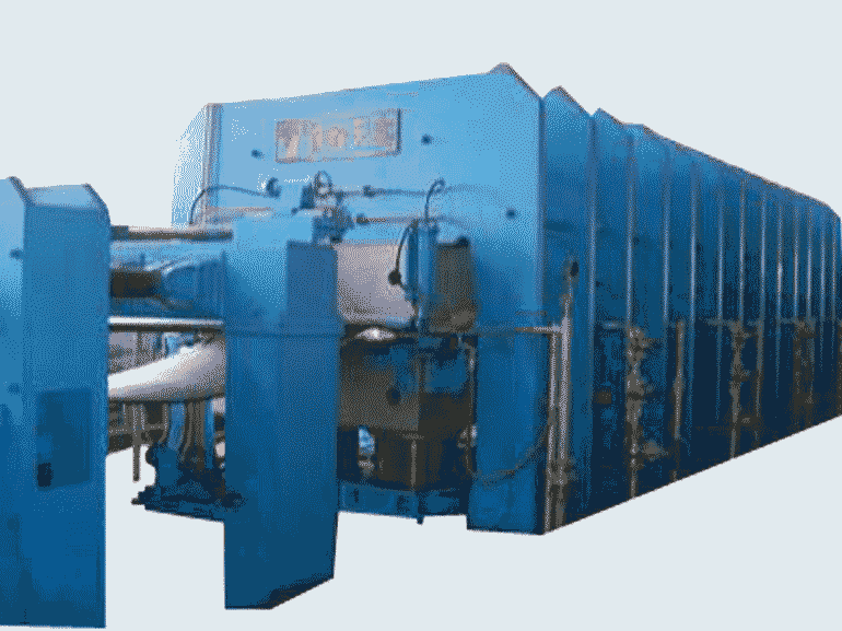 織物芯橡膠輸送帶硫化機組