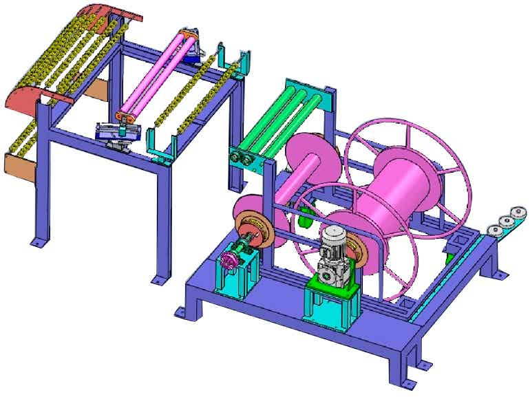 安徽精致機電科技內襯倒卷機
