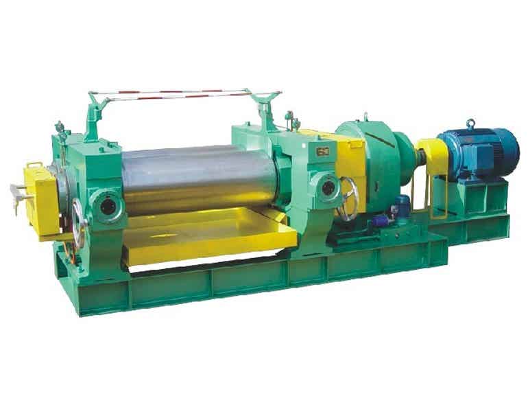 四川樂山公平機器開放式煉塑機