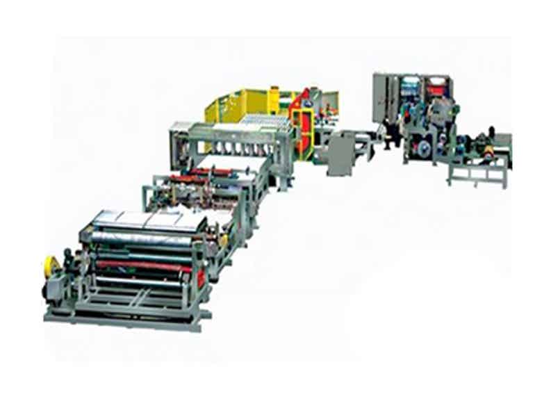青島科高橡塑機械90°纖維簾布裁斷拼接機