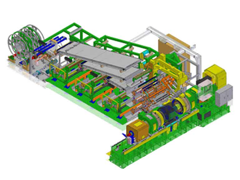 三貿(mào)機械工業(yè)子午胎成型機