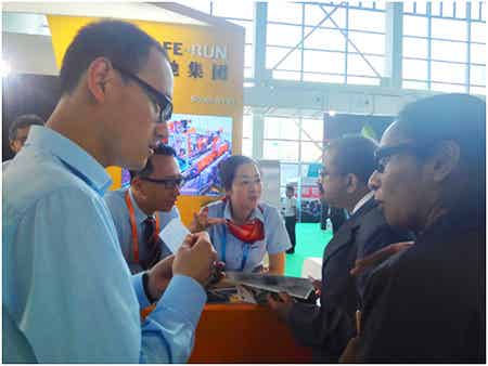 薩馳參展廣饒國際輪胎展