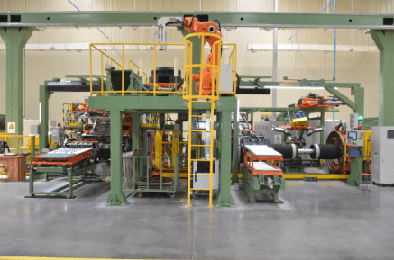 智能化全鋼一次法成型機