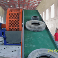 運通環保 廢舊輪胎回收設備 全自動廢輪胎膠粉生產線