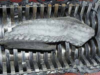 運通環保 廢舊輪胎回收設備 全自動廢輪胎膠粉生產線圖2