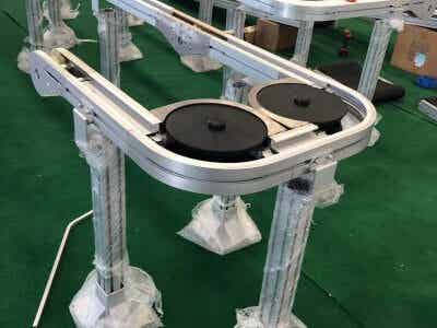 雙排85mm柔性鏈板線流水線圖1