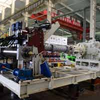 CGEC 單輥筒機頭擠出生產線