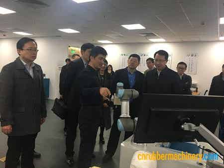 江蘇省副省長郭元強一行調研智能研究所