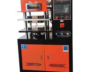 抽真空平板硫化機  實驗室專用設備圖3