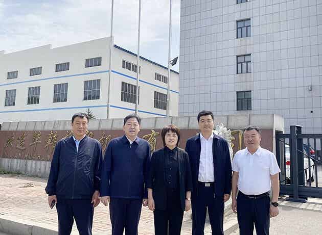׃滨州政府领导一行莅临大q华韩参观考察