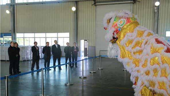 南京海外工商管理學院蒞臨巨輪股份廠區參觀考察